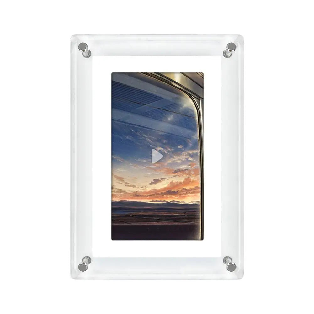 Motion Video Plexiglass Digital Photo Frame - Cutest Gift Ever