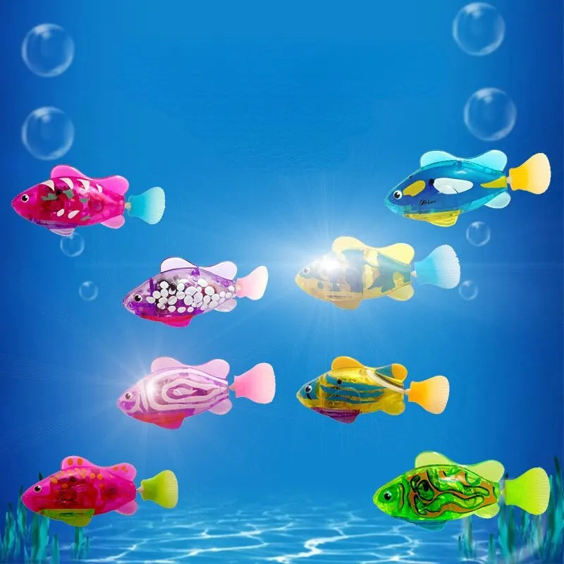 Interactive Electronic Fish Bath Toy - Fun for Kids and Pets Alike