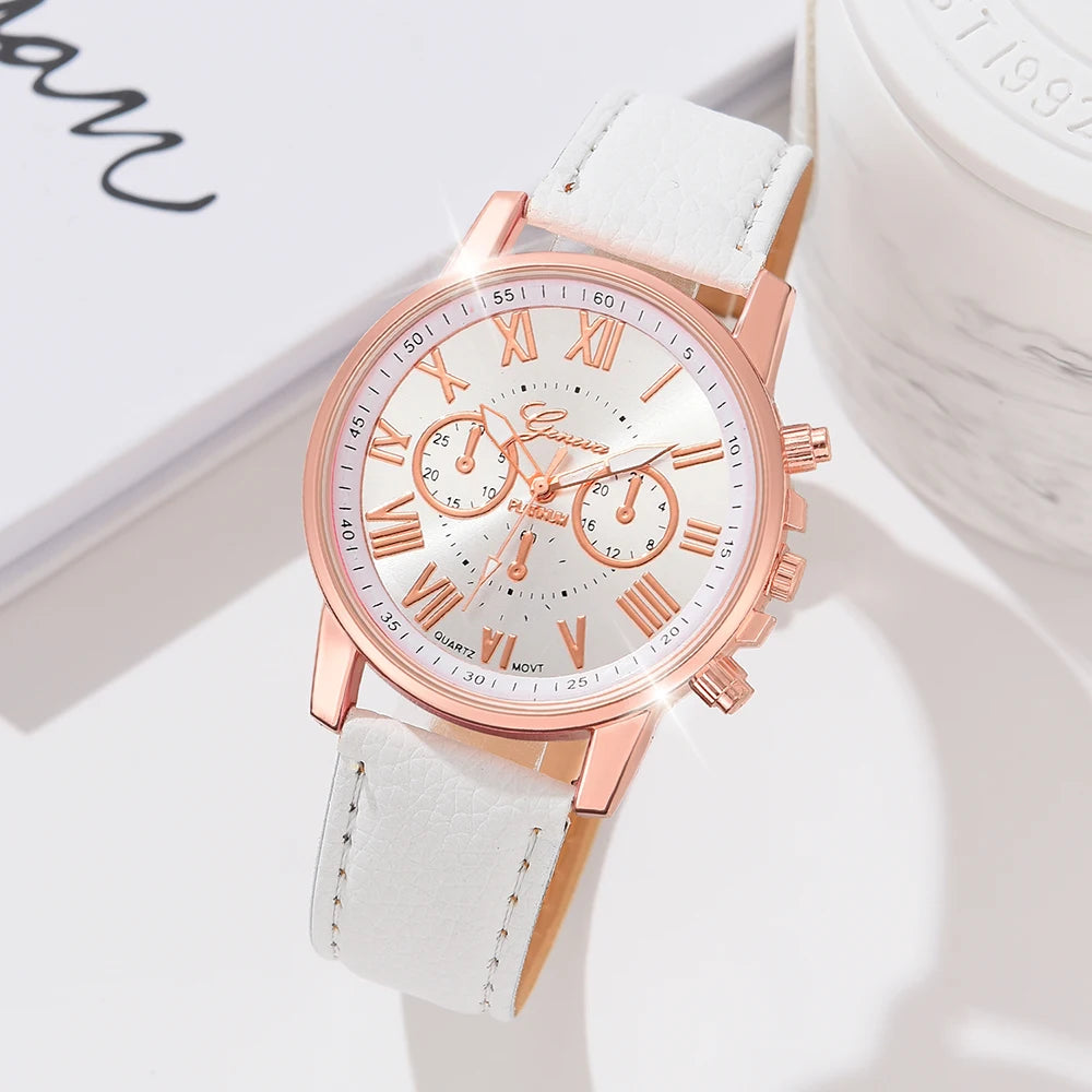 All-in-One Jewelry Set | Elegant Women’s Watches with Accessories for Her