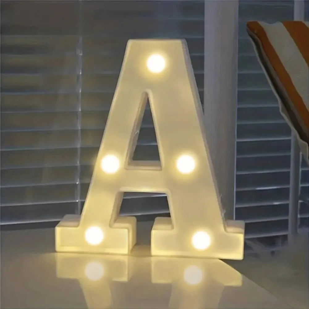 Brighten Up Your Space with Alphabet LED Night Lights for Every Occasion