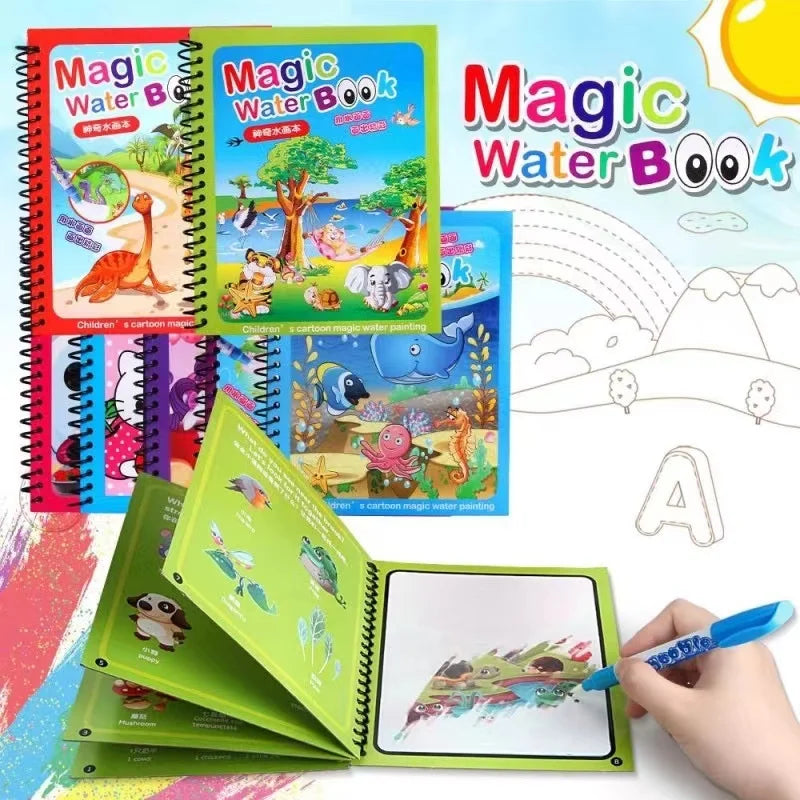 New Kids Magic Water Coloring Books - Ideal Birthday and Christmas Gifts