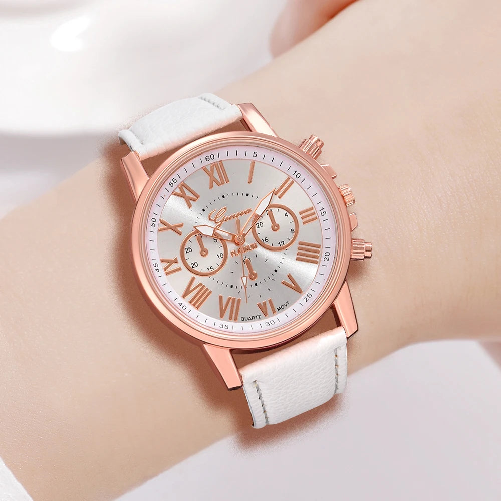 All-in-One Jewelry Set | Elegant Women’s Watches with Accessories for Her