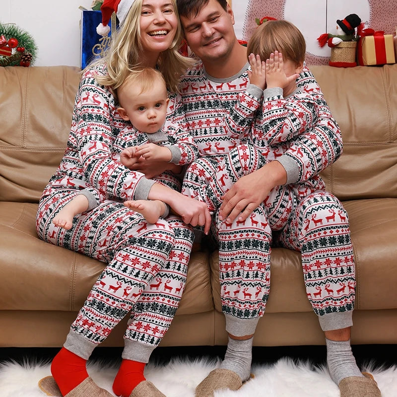 Christmas 2024 Family Matching Pajama Sets - Allover Print