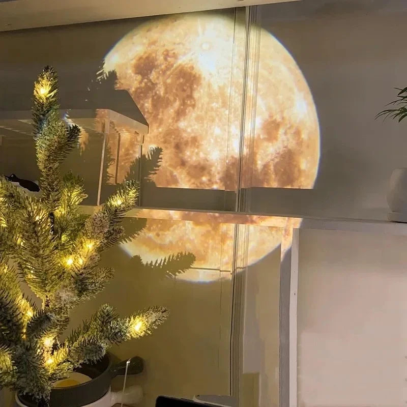 Magical Moon Projection Lamp | Enhance Your Room Decor