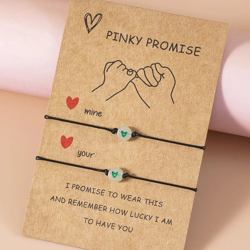 Promise Bracelets for Couples | Unique Gift for Him and Her