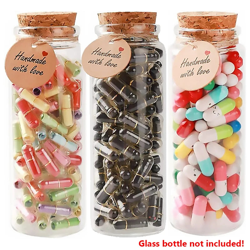 Message Capsules Love Pill | DIY Wish Bottles for Every Occasion