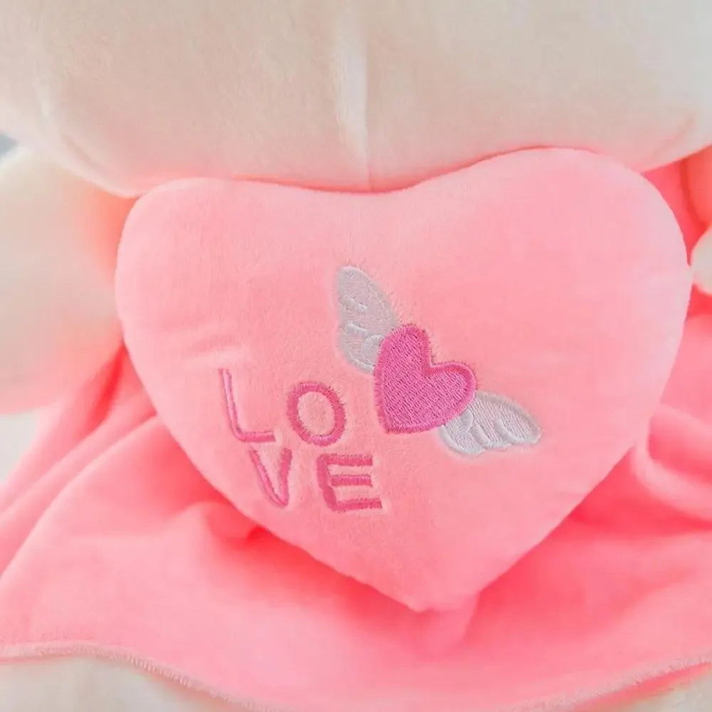 Cute Heart Hugging Hello Kitty Plush Doll | Ideal Gift for Kids