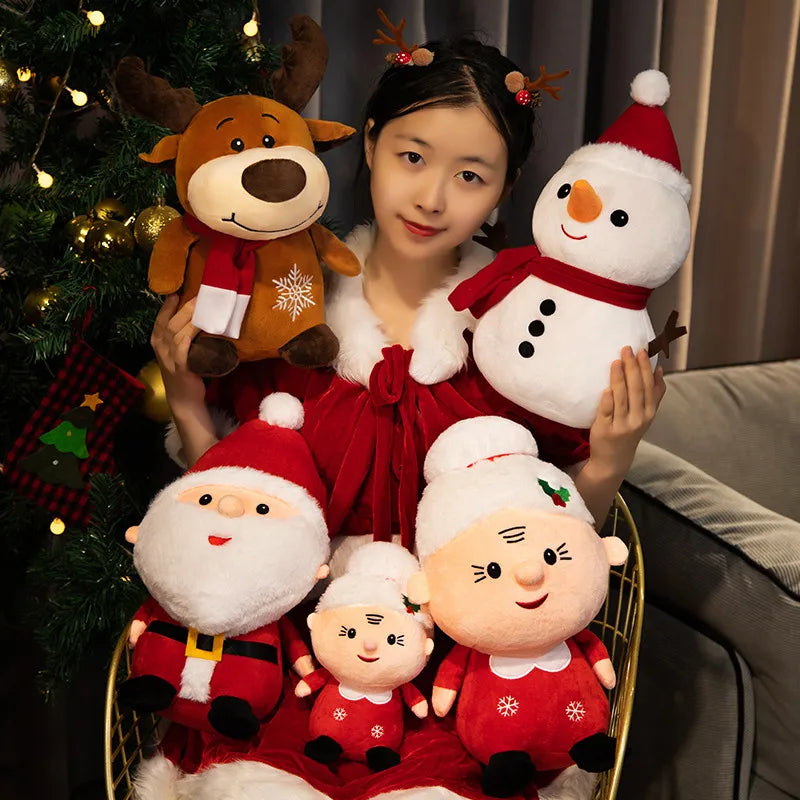 Adorable Santa Claus Plush Toy - Perfect Christmas Gift for Kids