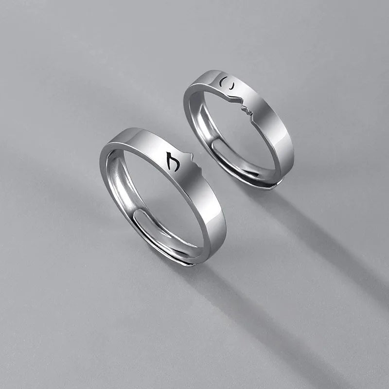 Adjustable Sun and Moon Rings - Ideal Fashion Jewelry for Couples