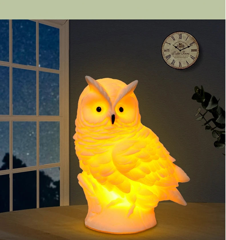 Adorable Owl Night Light | Perfect Ambient Light for Kids' Rooms