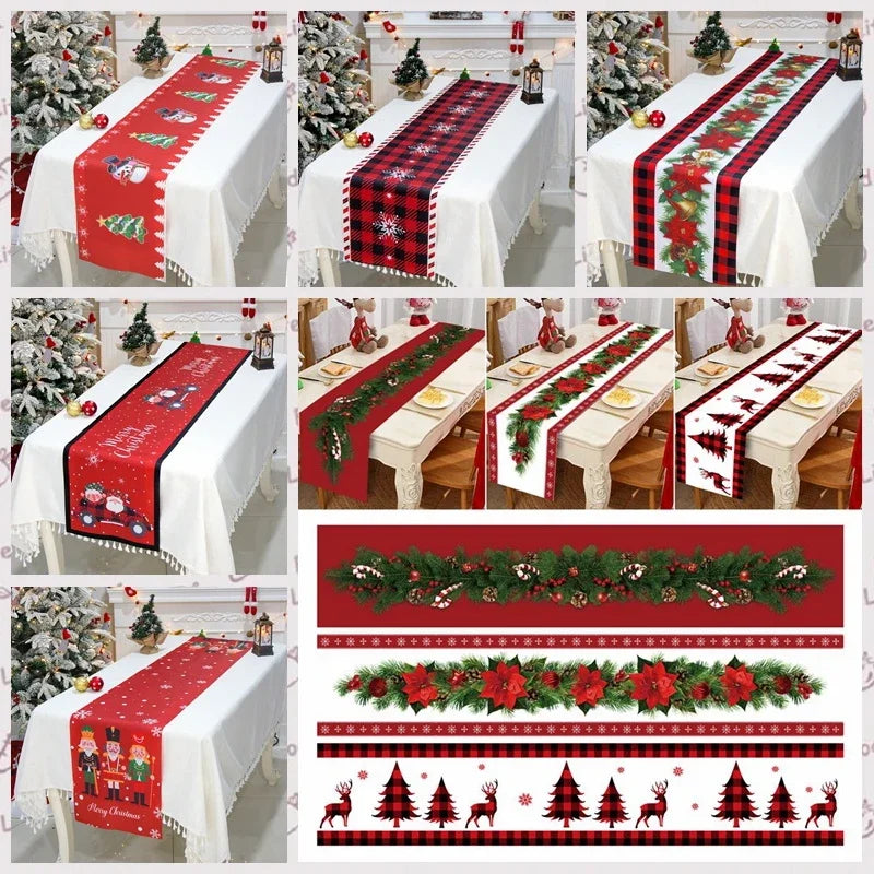 Decorative Xmas Table Runner - Perfect for Christmas Celebrations