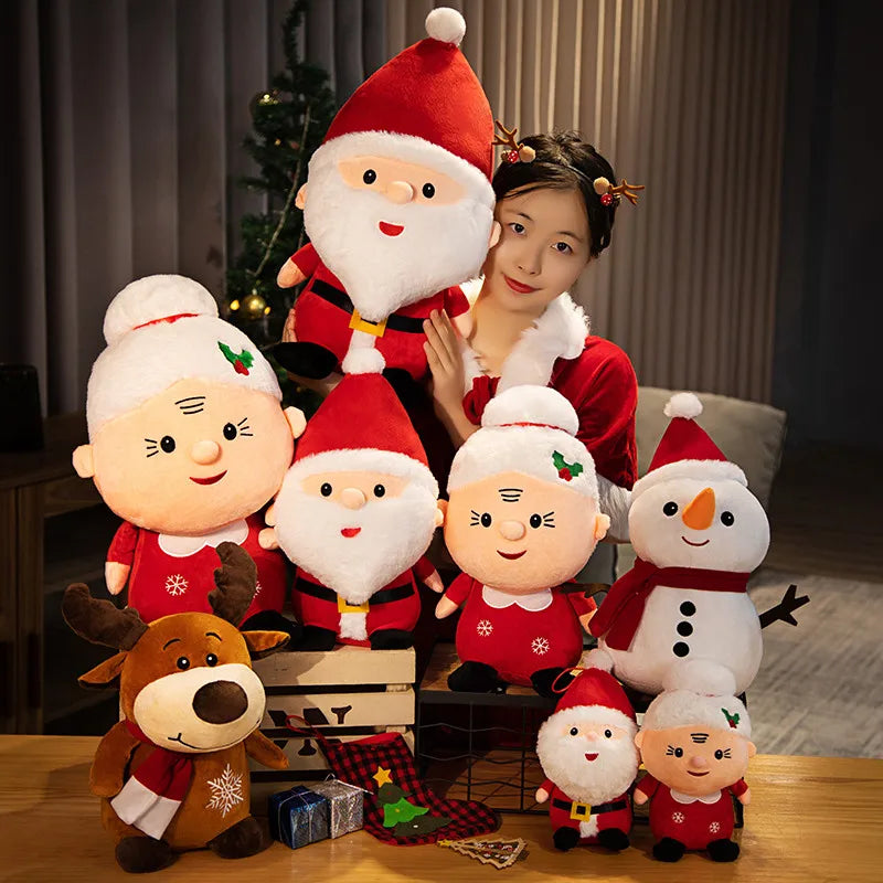 Adorable Santa Claus Plush Toy - Perfect Christmas Gift for Kids