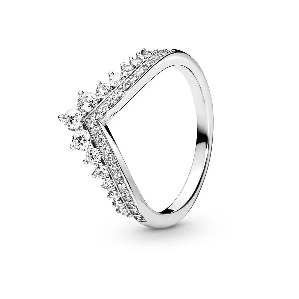 Sparkling Promise Rings - Stackable Wedding Rings for Women’s Party Jewelry