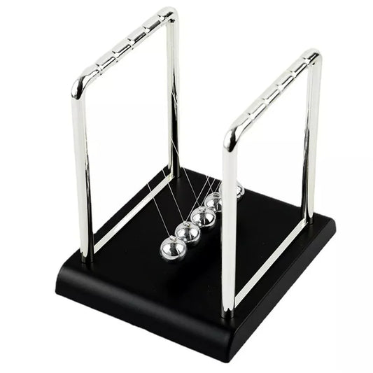 Stress Relief Newton’s Cradle - Steel Ball Pendulum Desktop Toy Gift