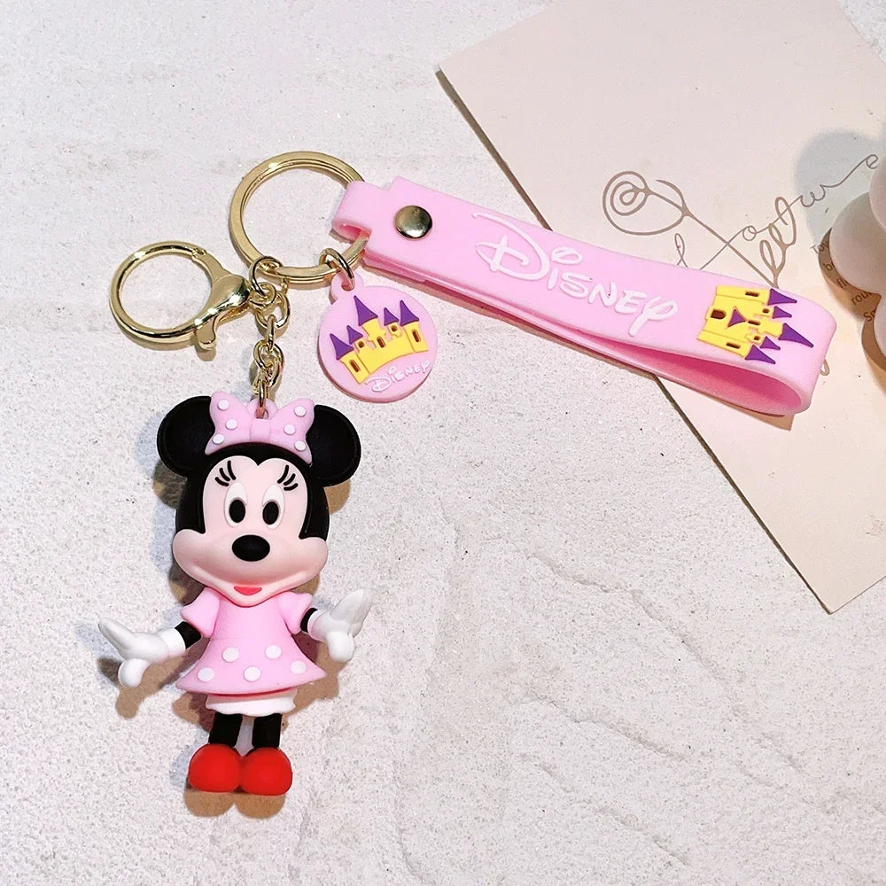 Adorable Anime Mickey Keychain - Perfect for Bags, Cars, and Christmas Gifts