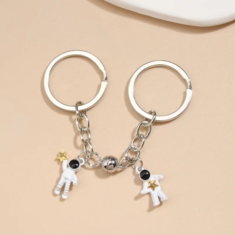 DIY Handmade Astronaut Keychain | Perfect for Couples and Friends