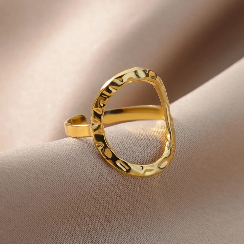 Simple and Elegant Geometric Rings for Women – Perfect Christmas Gift