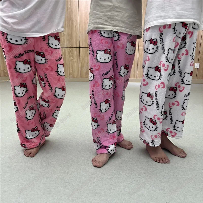 Cute and Comfy Hello Kitty Pajamas - Ideal for Cozy Nights at Home