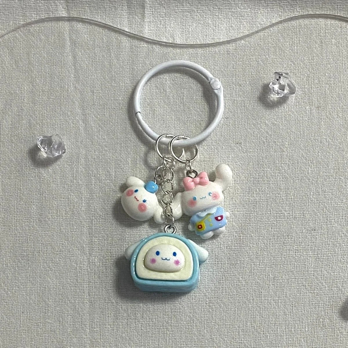 Anime Hello Kitty Melody Keychain | Creative Backpack Pendant Gift