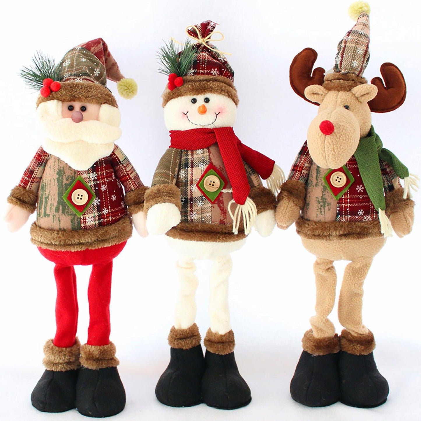 Holiday Decorative Dolls - Merry Christmas Ornaments for Your Home