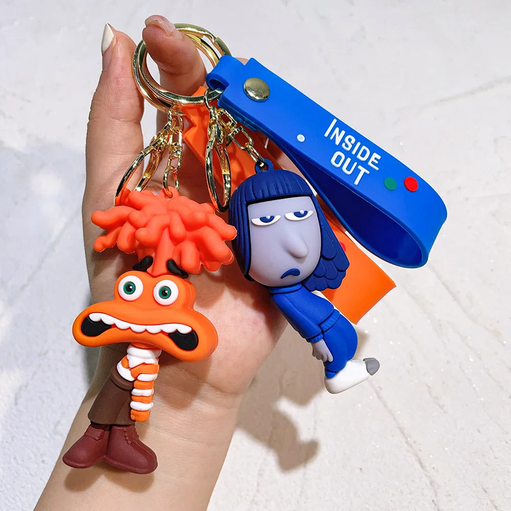 Anime-Inspired Inside Out Keychain | Perfect for Collectors