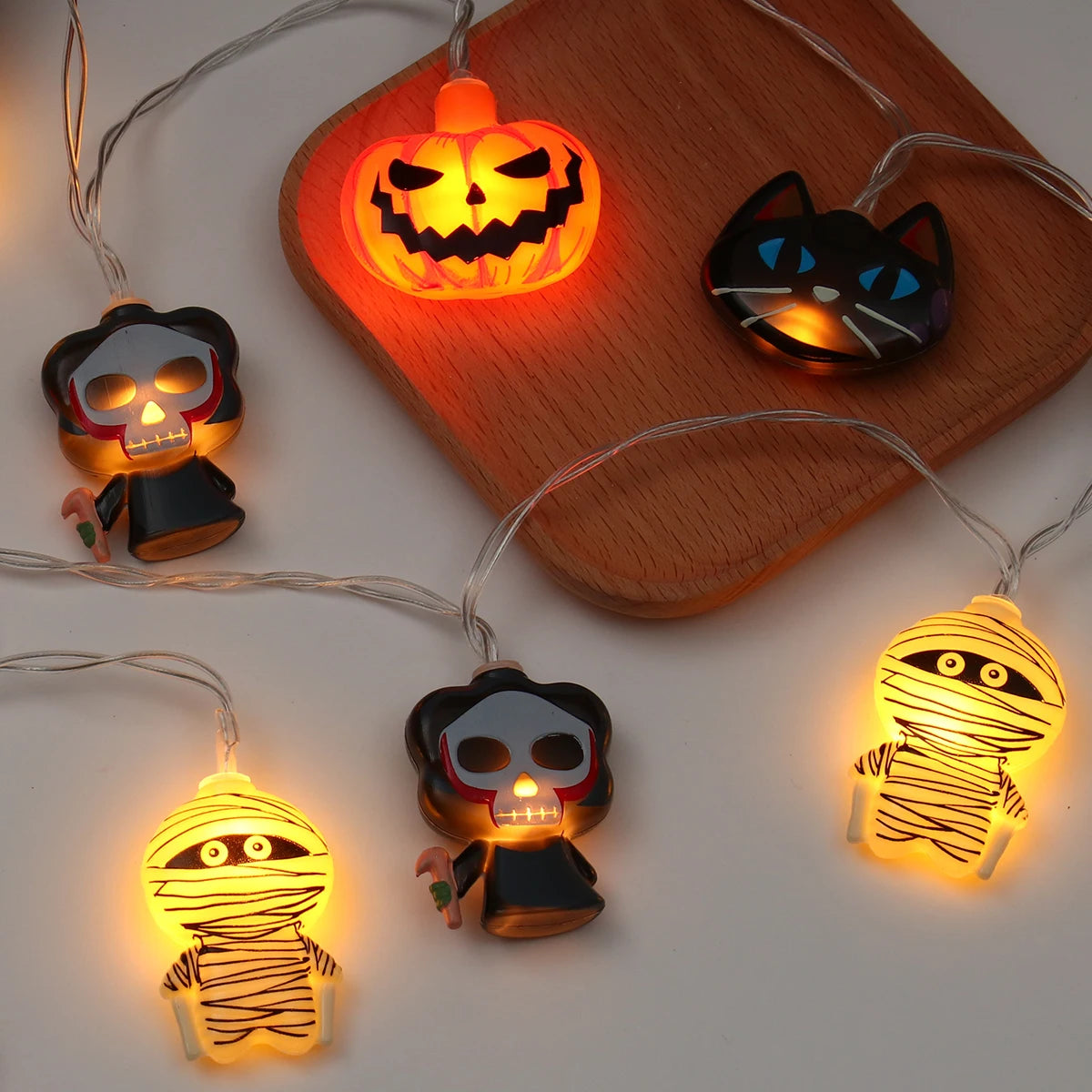 Halloween Decorations Pumpkin Lights | Spooky LED Lanterns for Indoor & Outdoor Decor