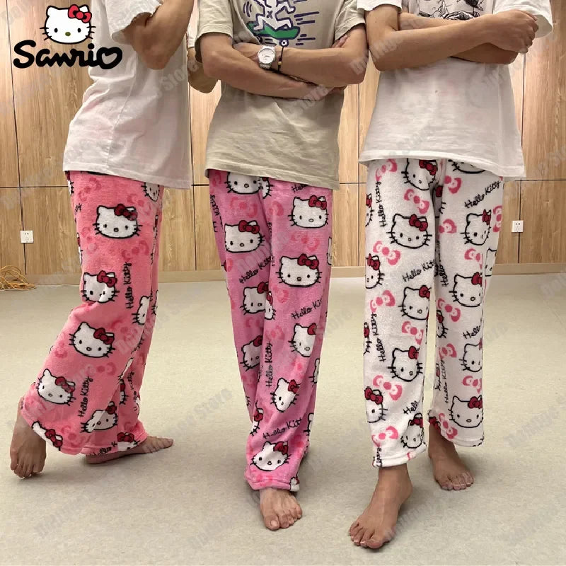 Cute and Comfy Hello Kitty Pajamas - Ideal for Cozy Nights at Home