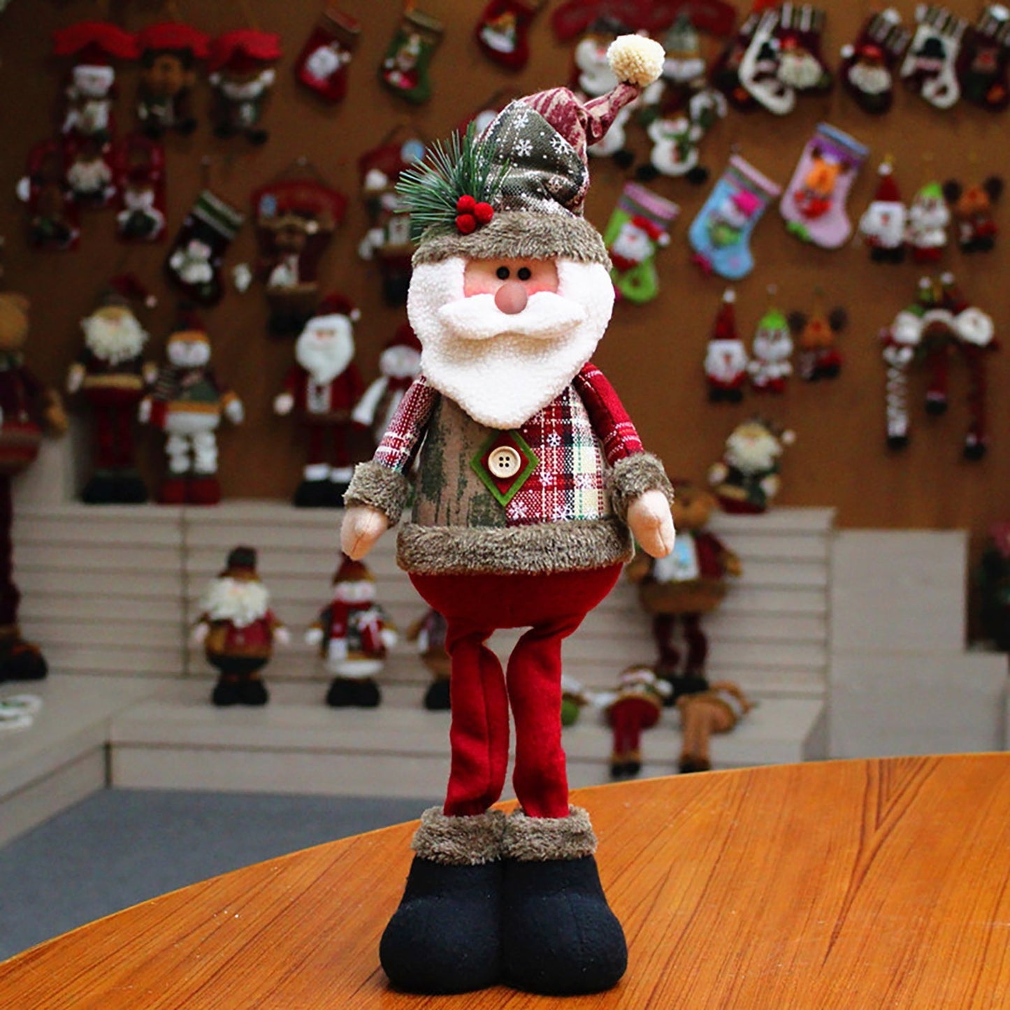 Holiday Decorative Dolls - Merry Christmas Ornaments for Your Home