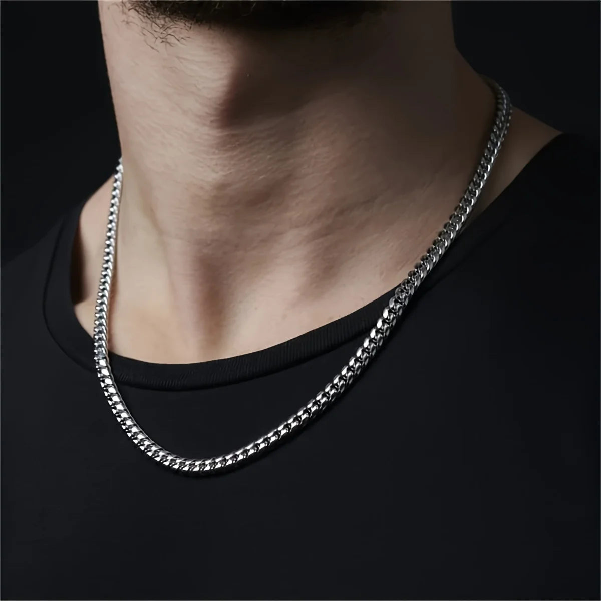 “To My Man” Cuban Chain Necklace - Perfect Gifts for Him