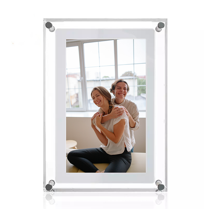 Motion Video Plexiglass Digital Photo Frame - Cutest Gift Ever