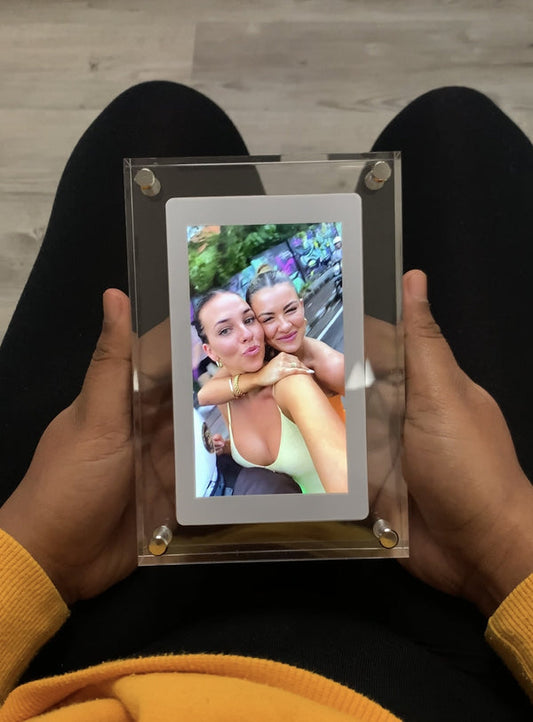 Motion Video Plexiglass Digital Photo Frame - Cutest Gift Ever