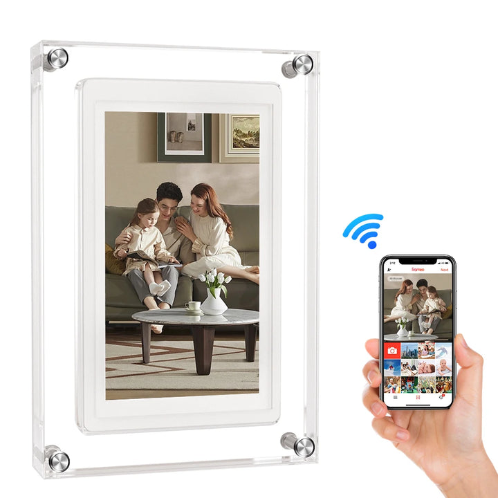 Motion Video Plexiglass Digital Photo Frame - Cutest Gift Ever